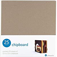 Silhouette MEDIA-CHIPBOARD - Papel decorativo Marrón